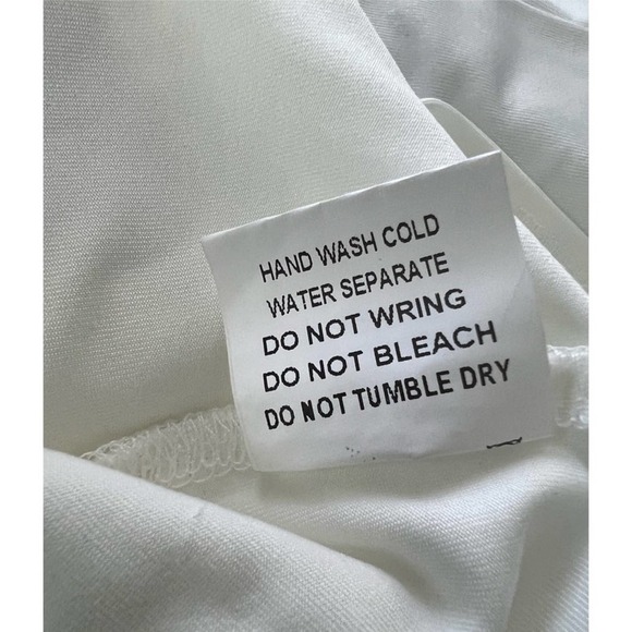 LEAU White Bodycon Dress Size Small - Picture 12 of 14